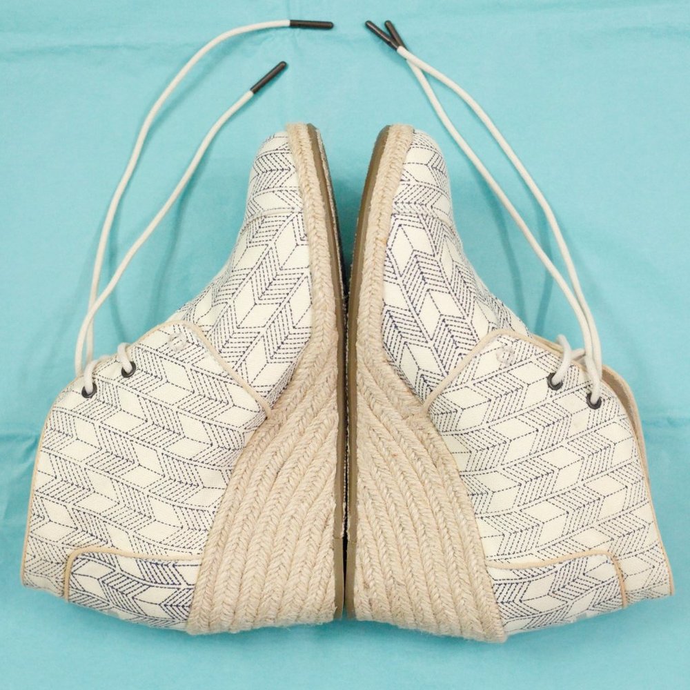 TOMS Women's "Whisper Canvas" Lace-up Burlap/Rope